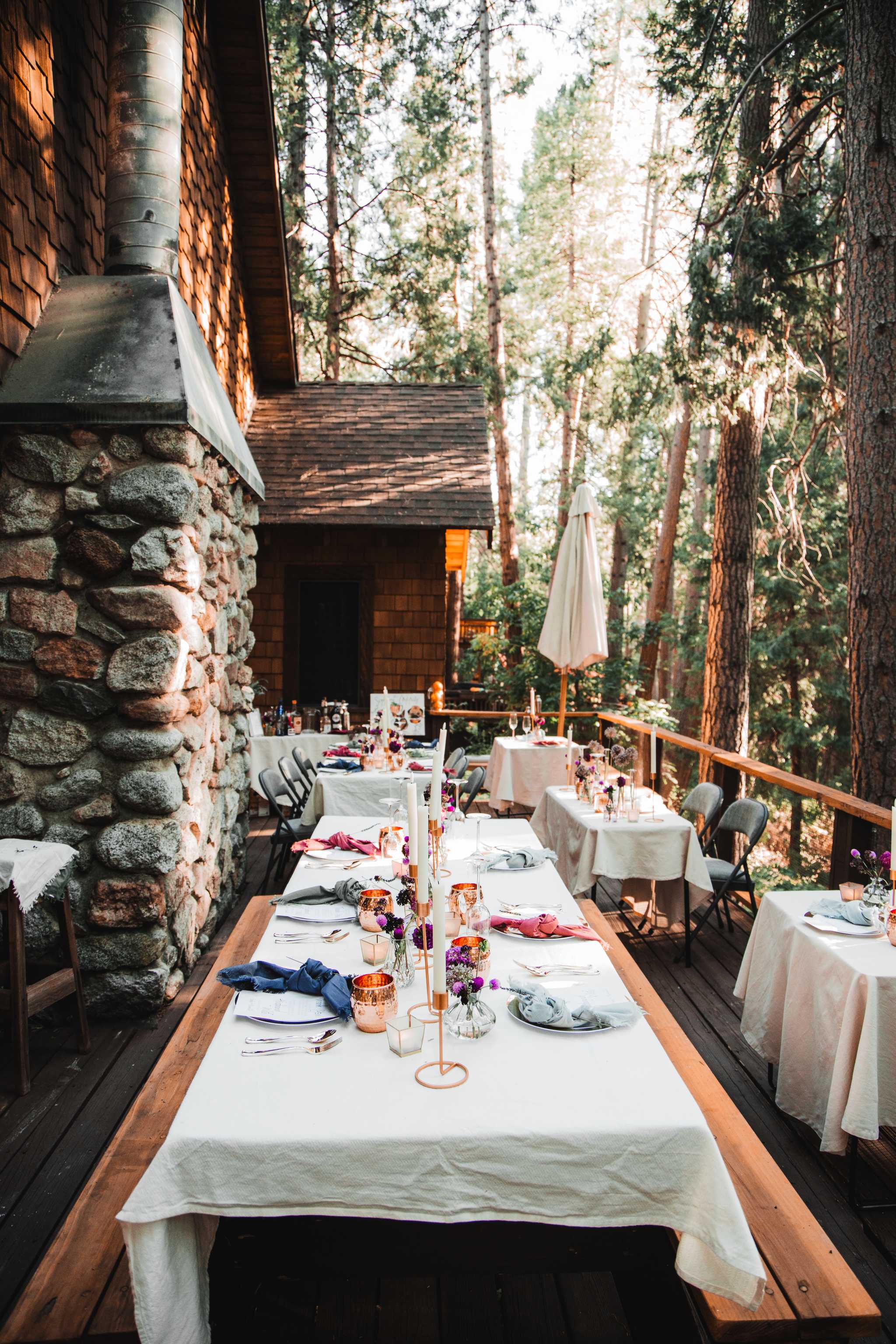 Erika's and Ken's Reception, Idyllwild, California