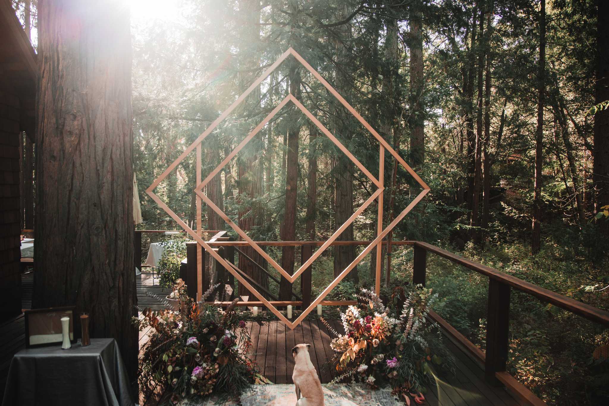 Erika's and Ken's Ceremony, Idyllwild, California