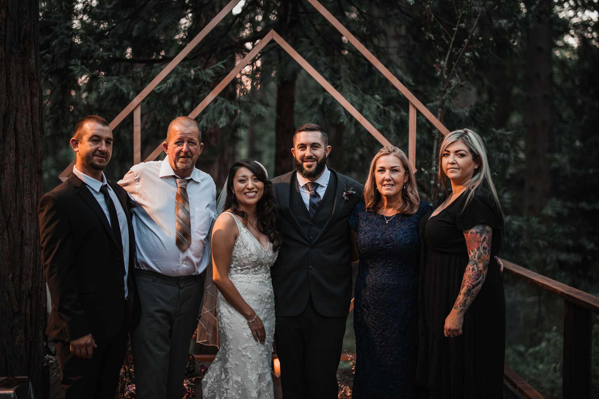 Erika's and Ken's Family, Idyllwild, California