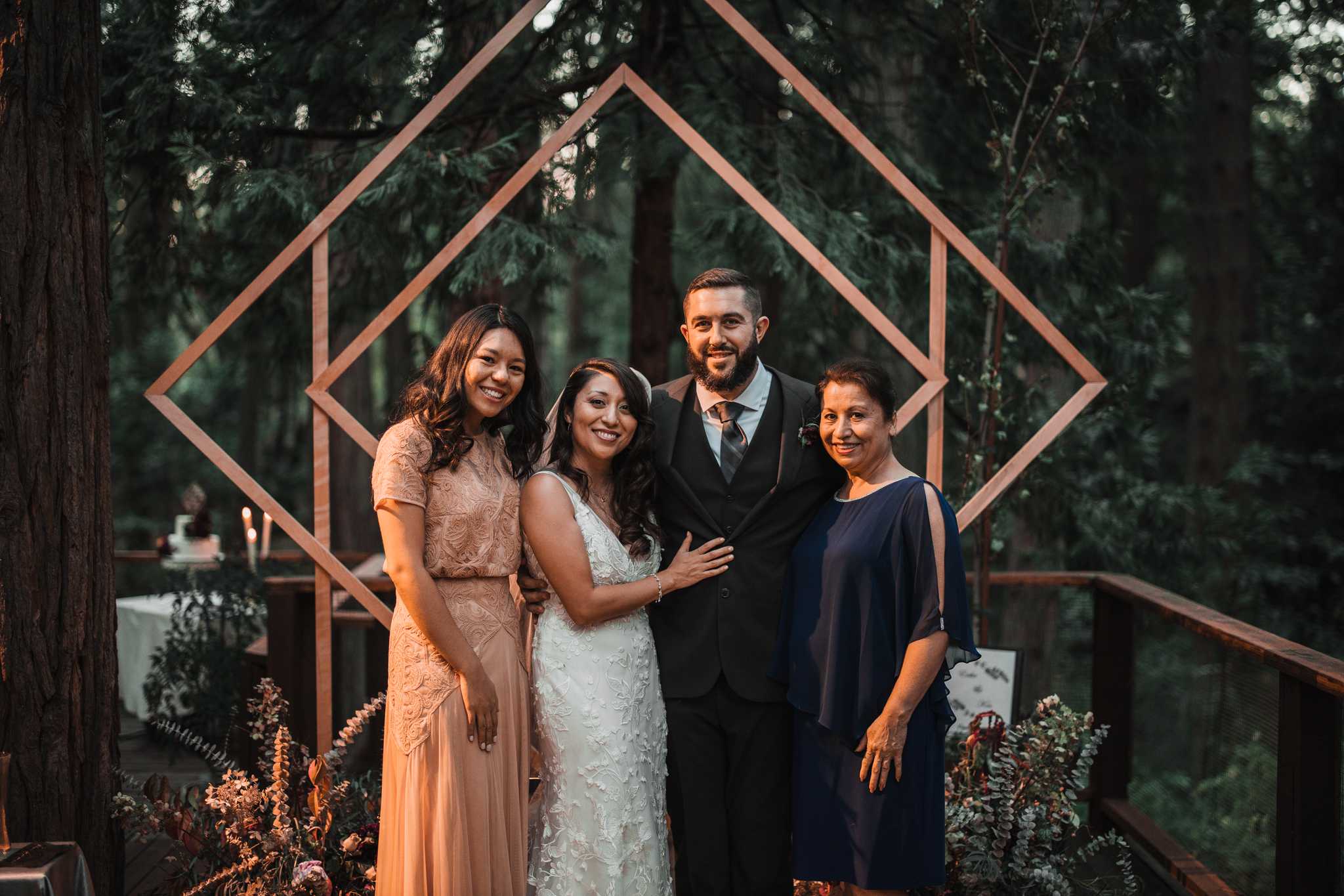 Erika's and Ken's Family, Idyllwild, California