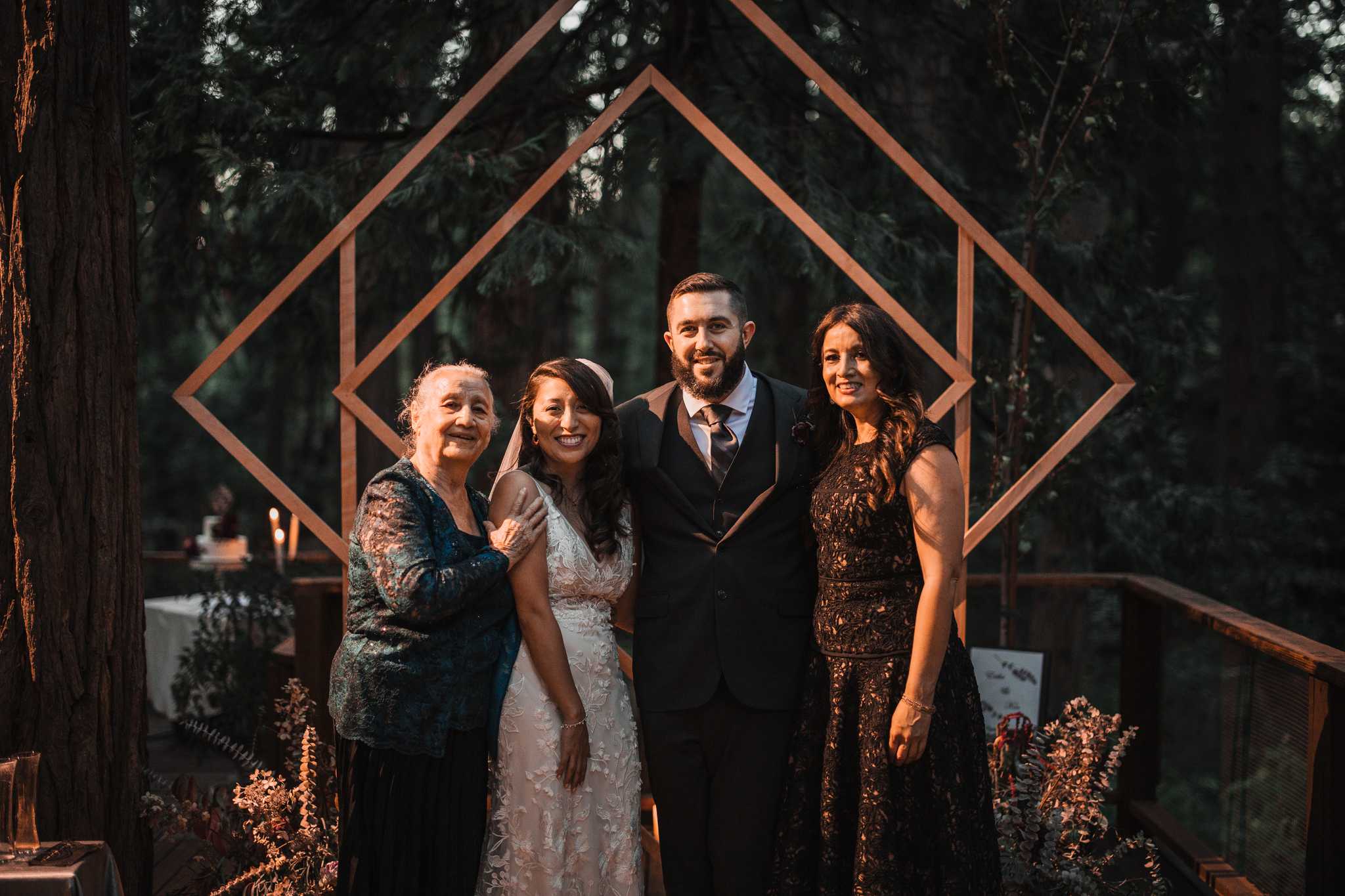 Erika's and Ken's Family, Idyllwild, California