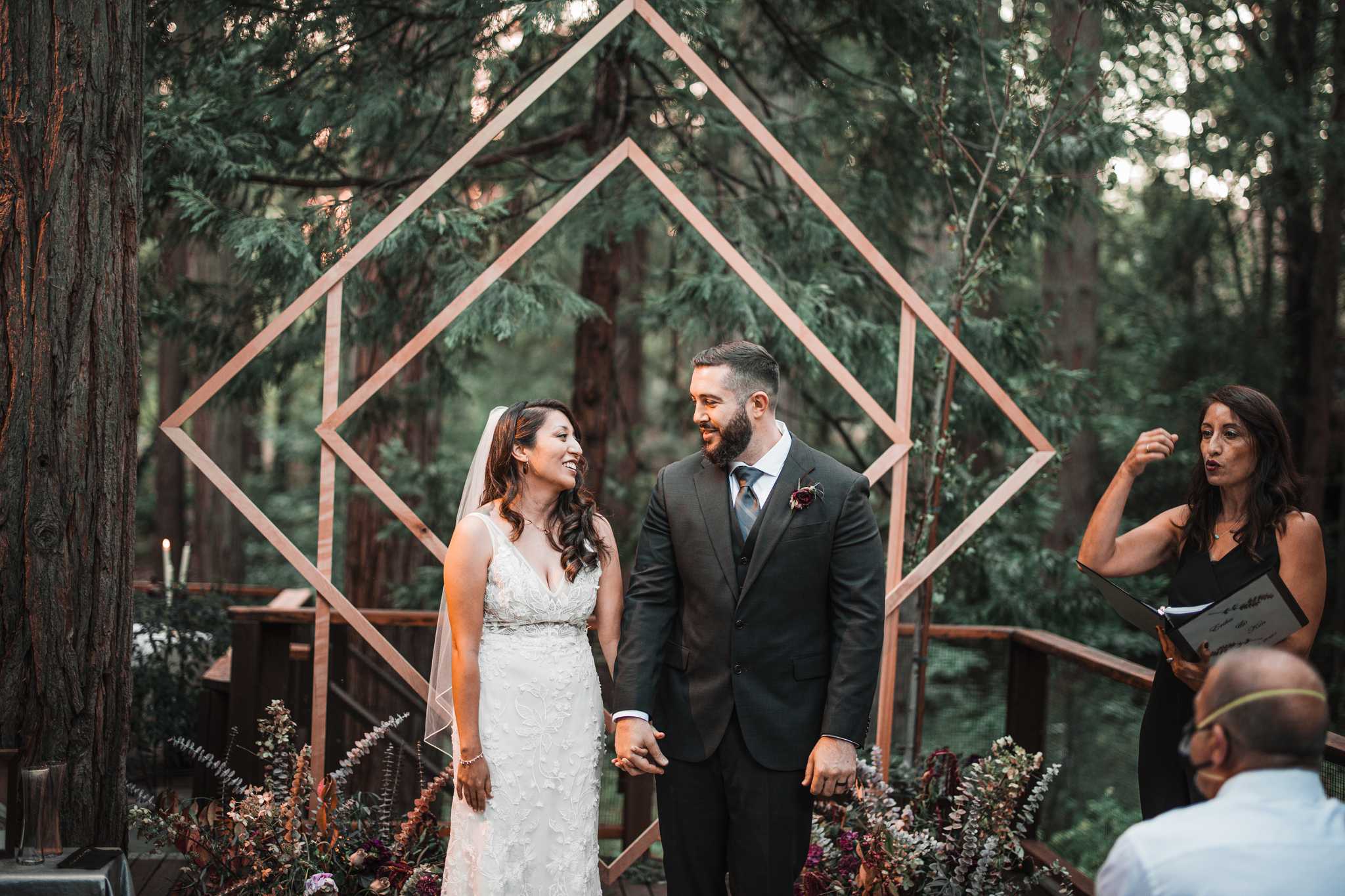 Erika's and Ken's Ceremony, Idyllwild, California