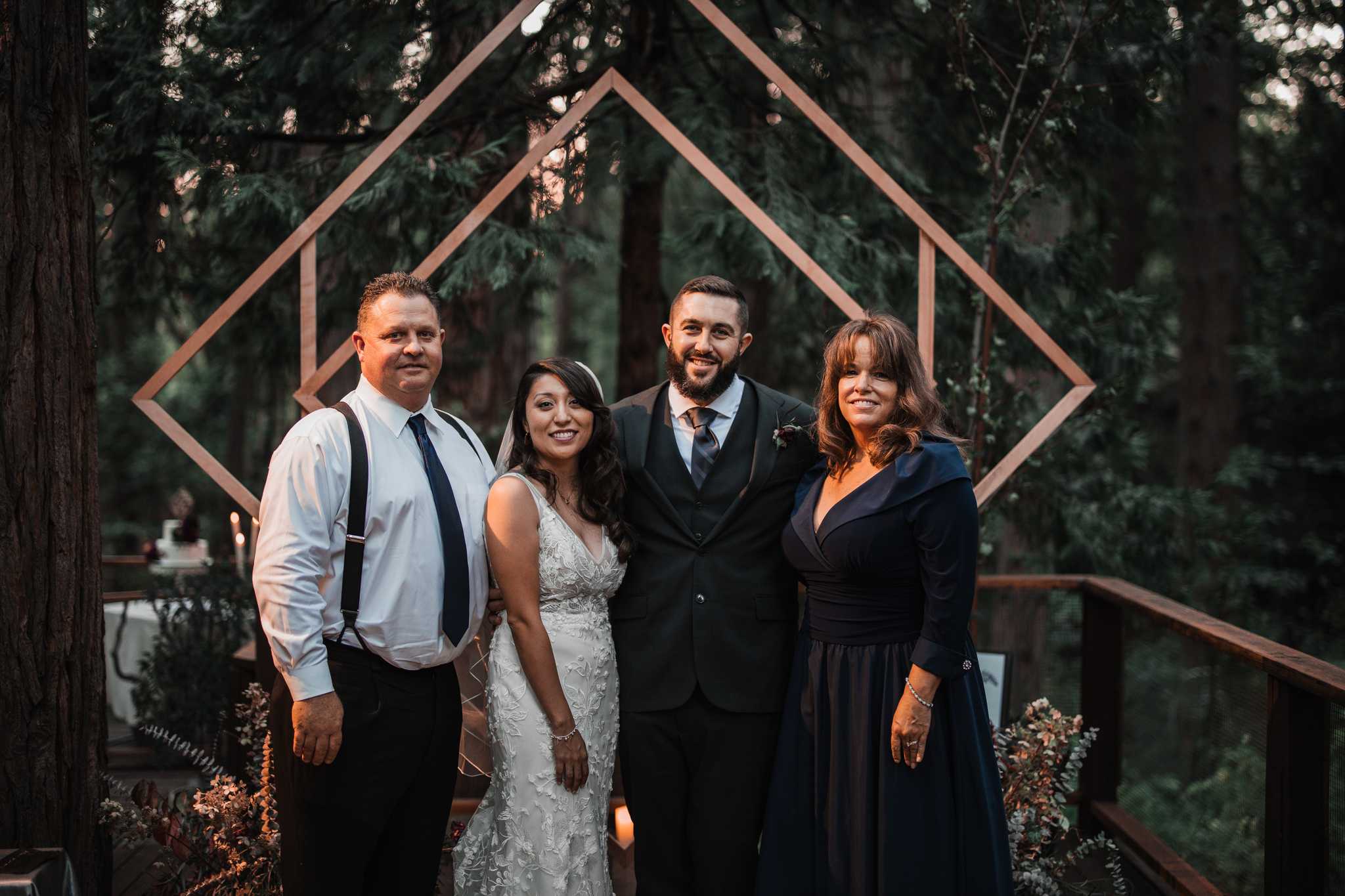 Erika's and Ken's Family, Idyllwild, California