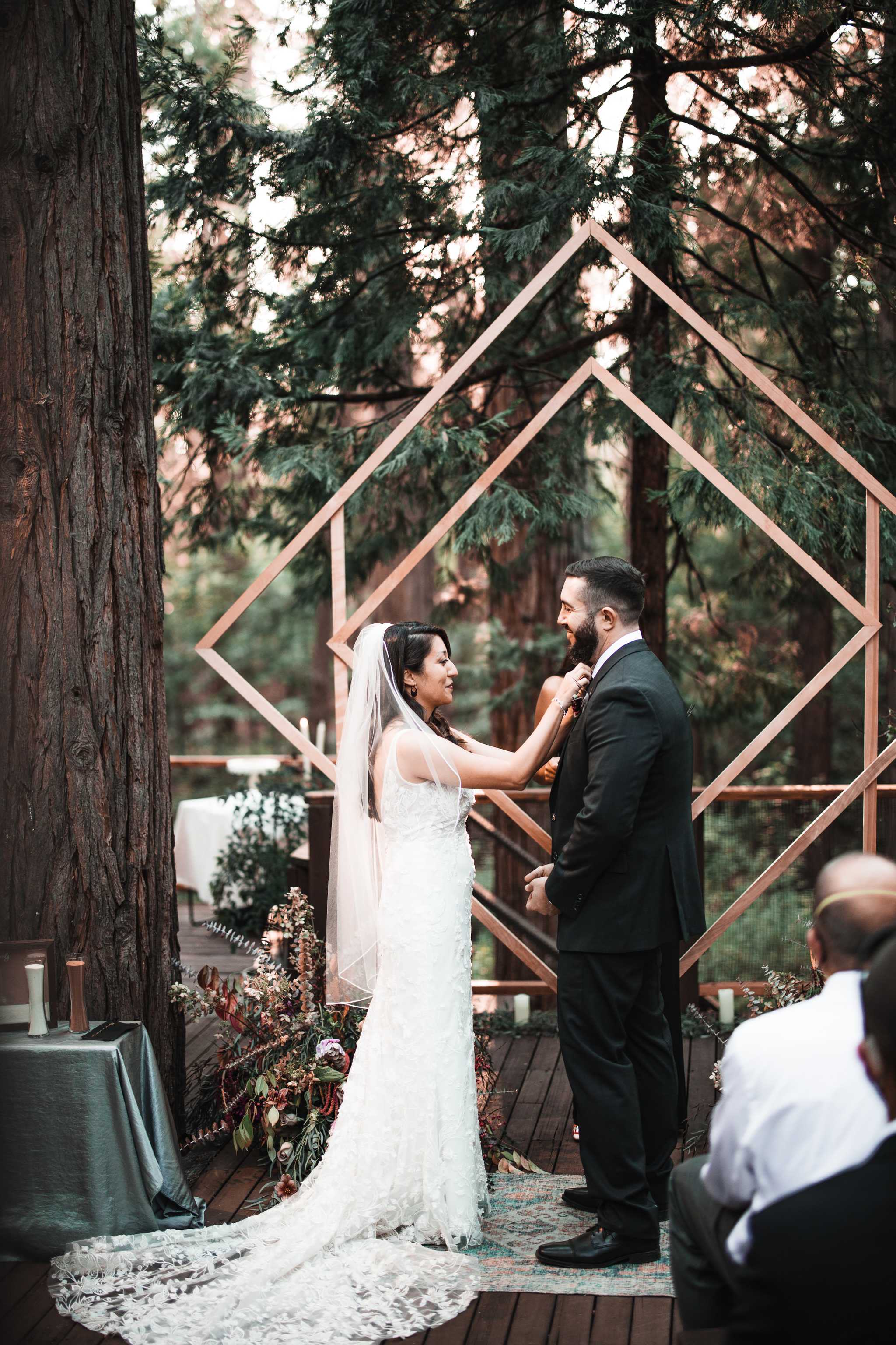 Erika's and Ken's Ceremony, Idyllwild, California