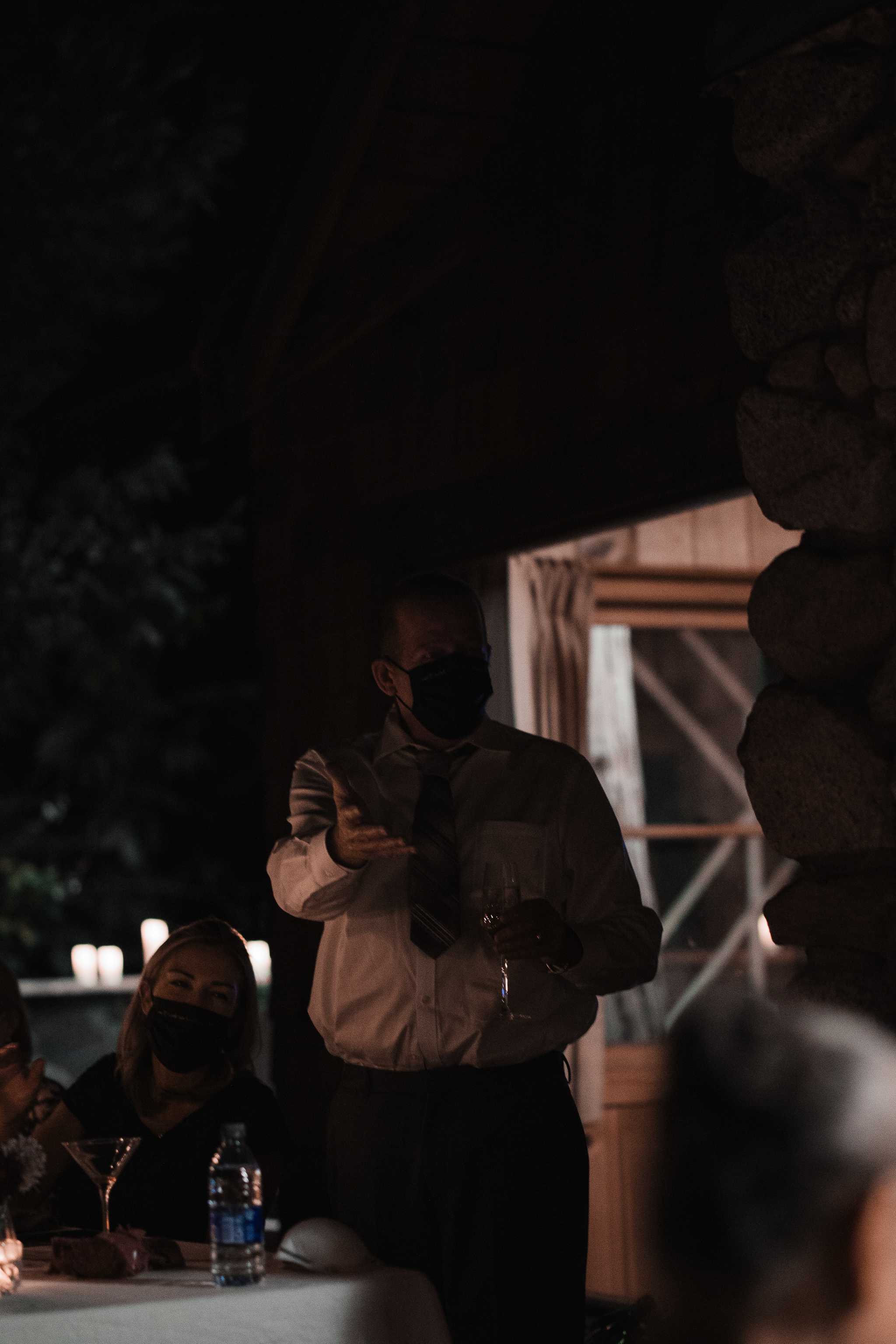 Erika's and Ken's Reception, Idyllwild, California