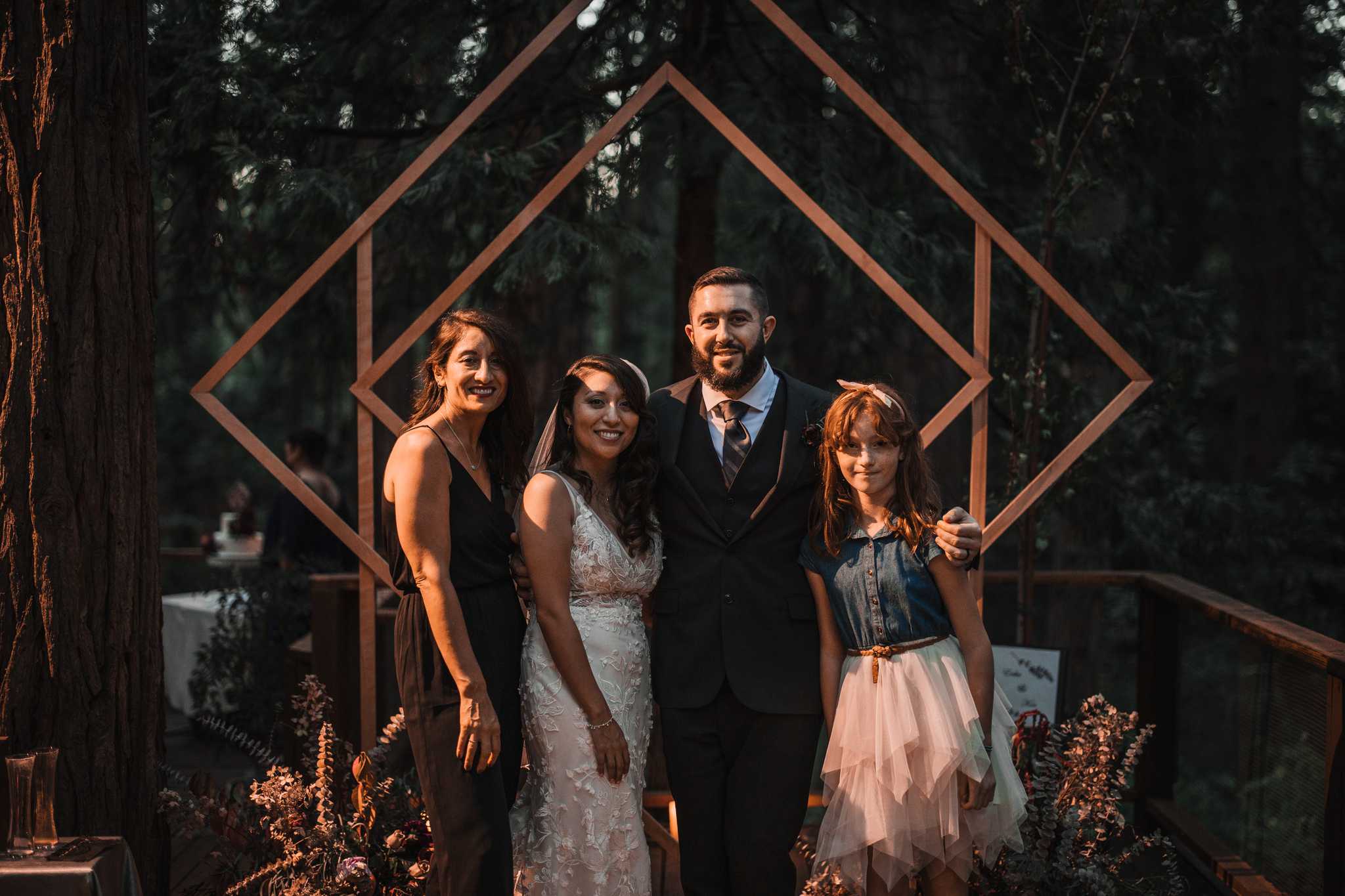 Erika's and Ken's Family, Idyllwild, California