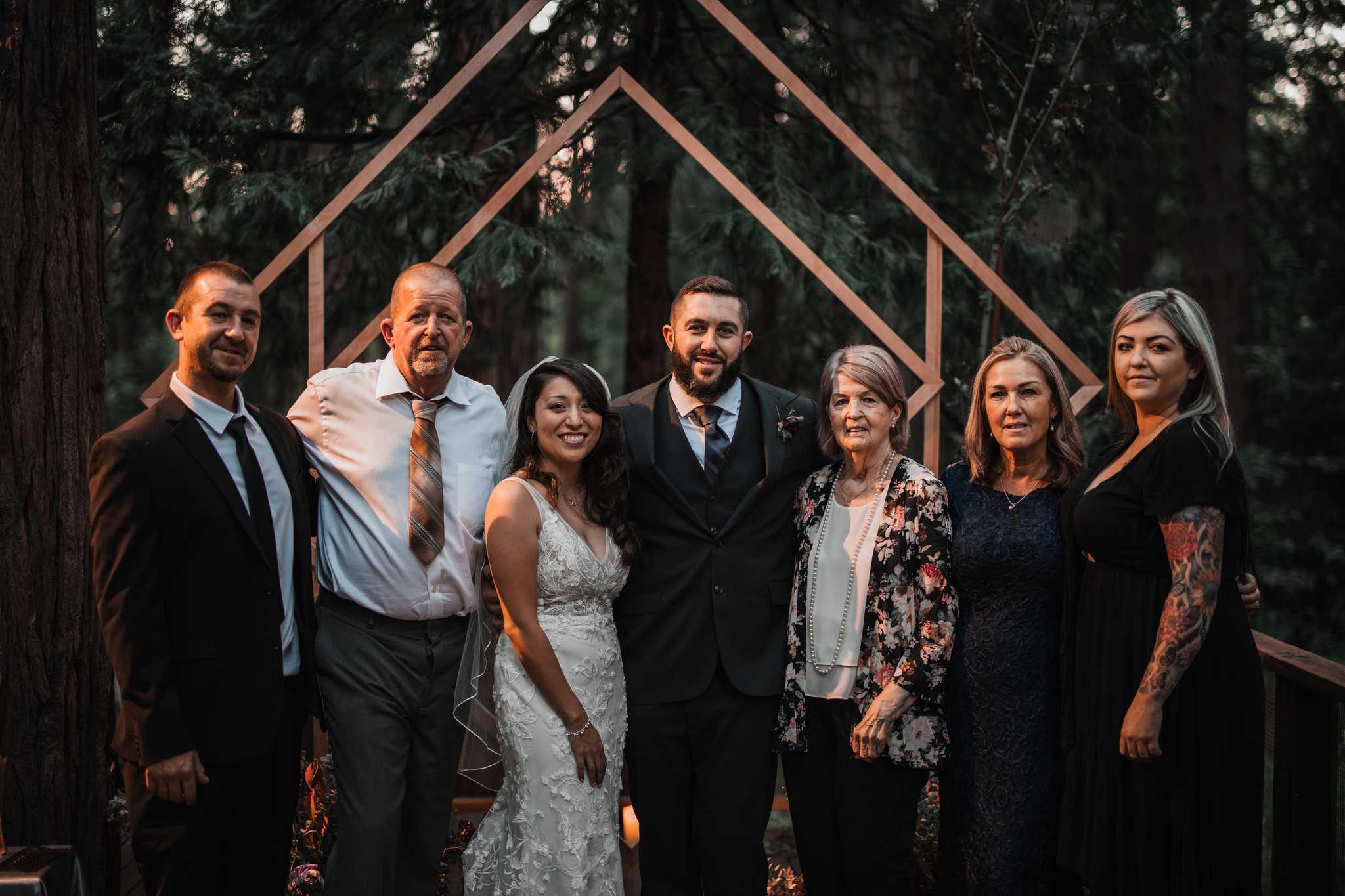 Erika's and Ken's Family, Idyllwild, California