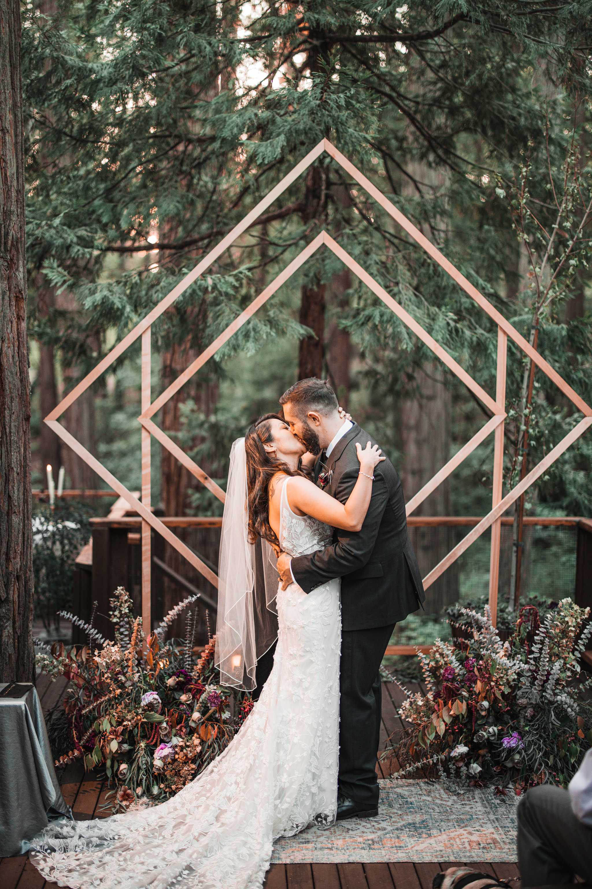 Erika's and Ken's Ceremony, Idyllwild, California