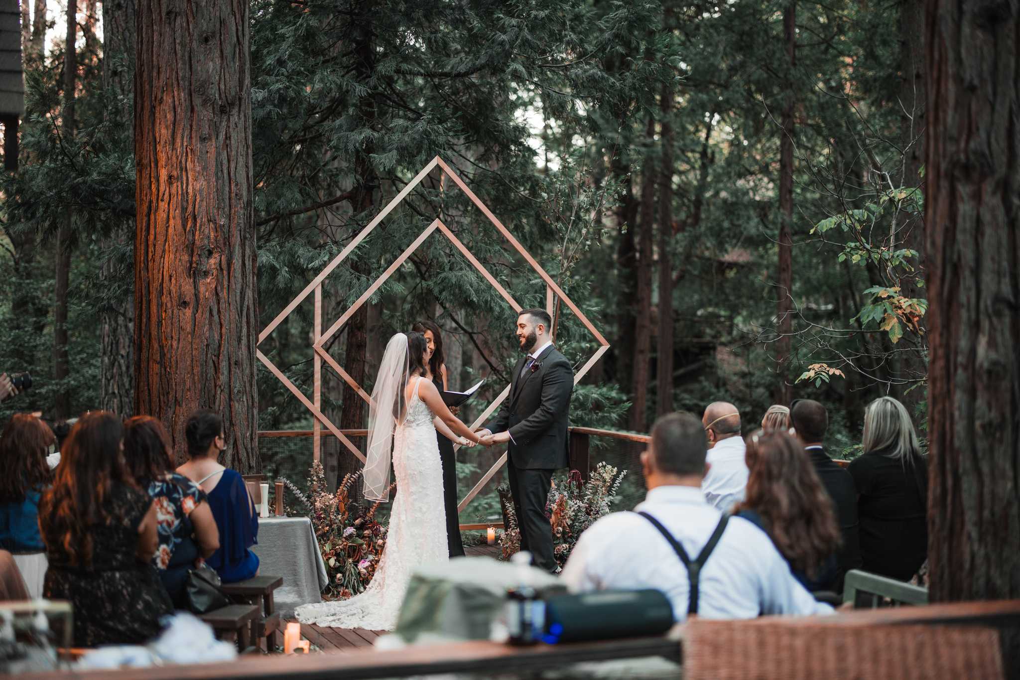 Erika's and Ken's Ceremony, Idyllwild, California