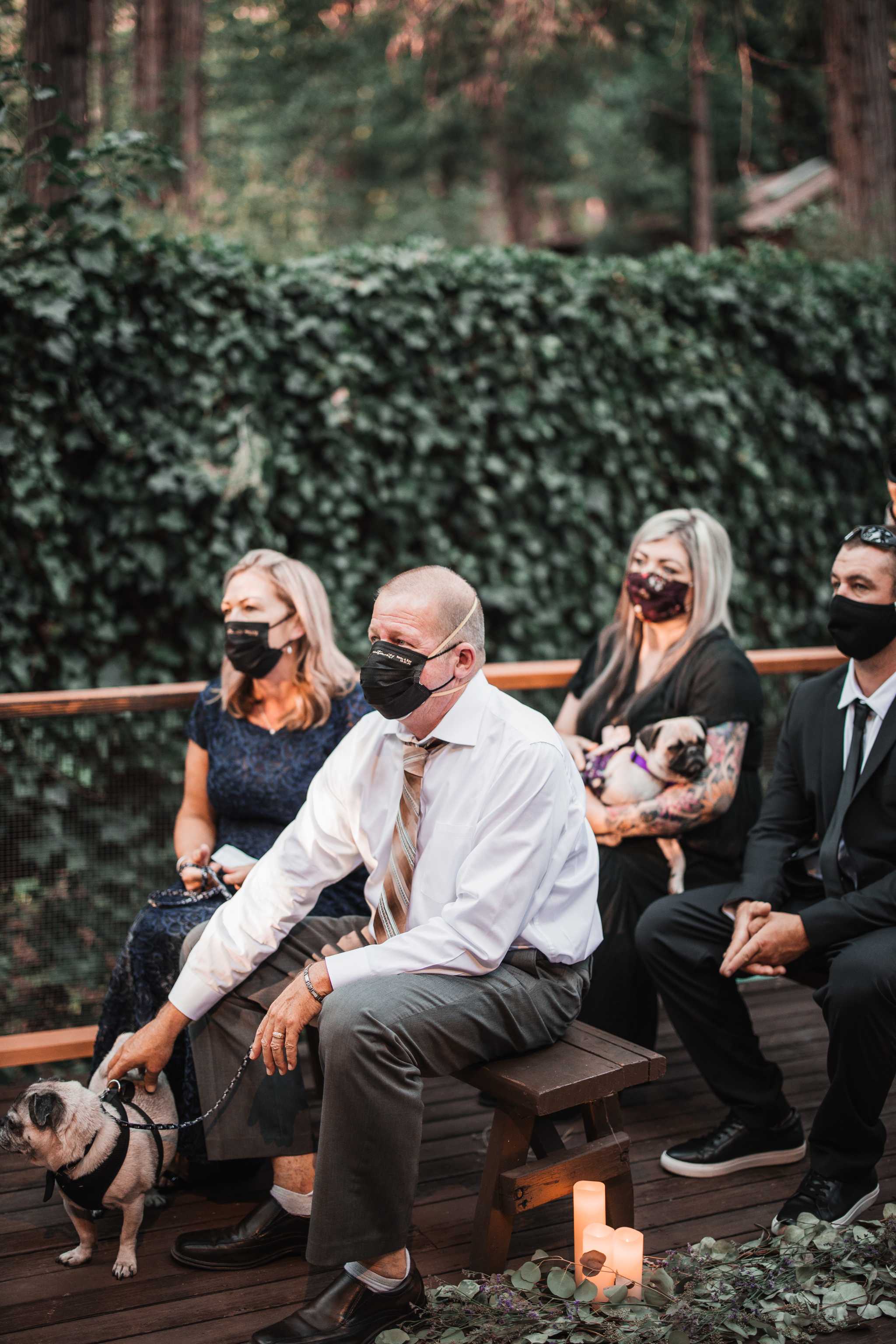 Erika's and Ken's Ceremony, Idyllwild, California