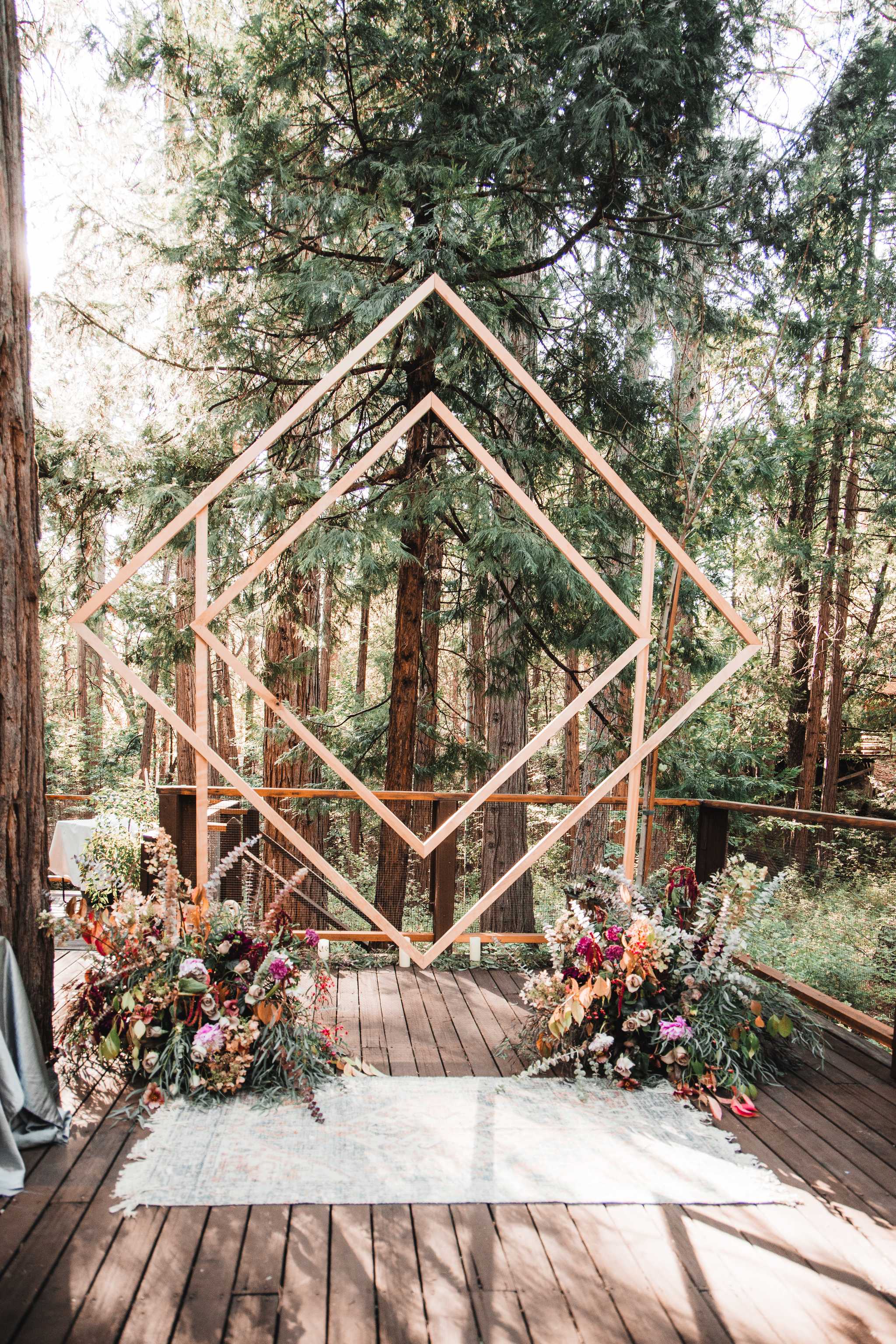 Erika's and Ken's Ceremony, Idyllwild, California