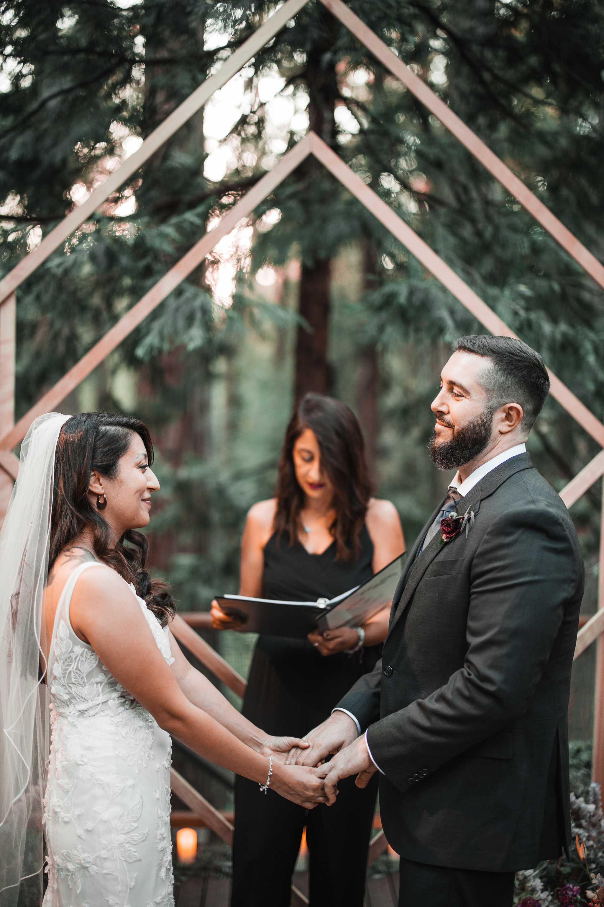 Erika's and Ken's Ceremony, Idyllwild, California