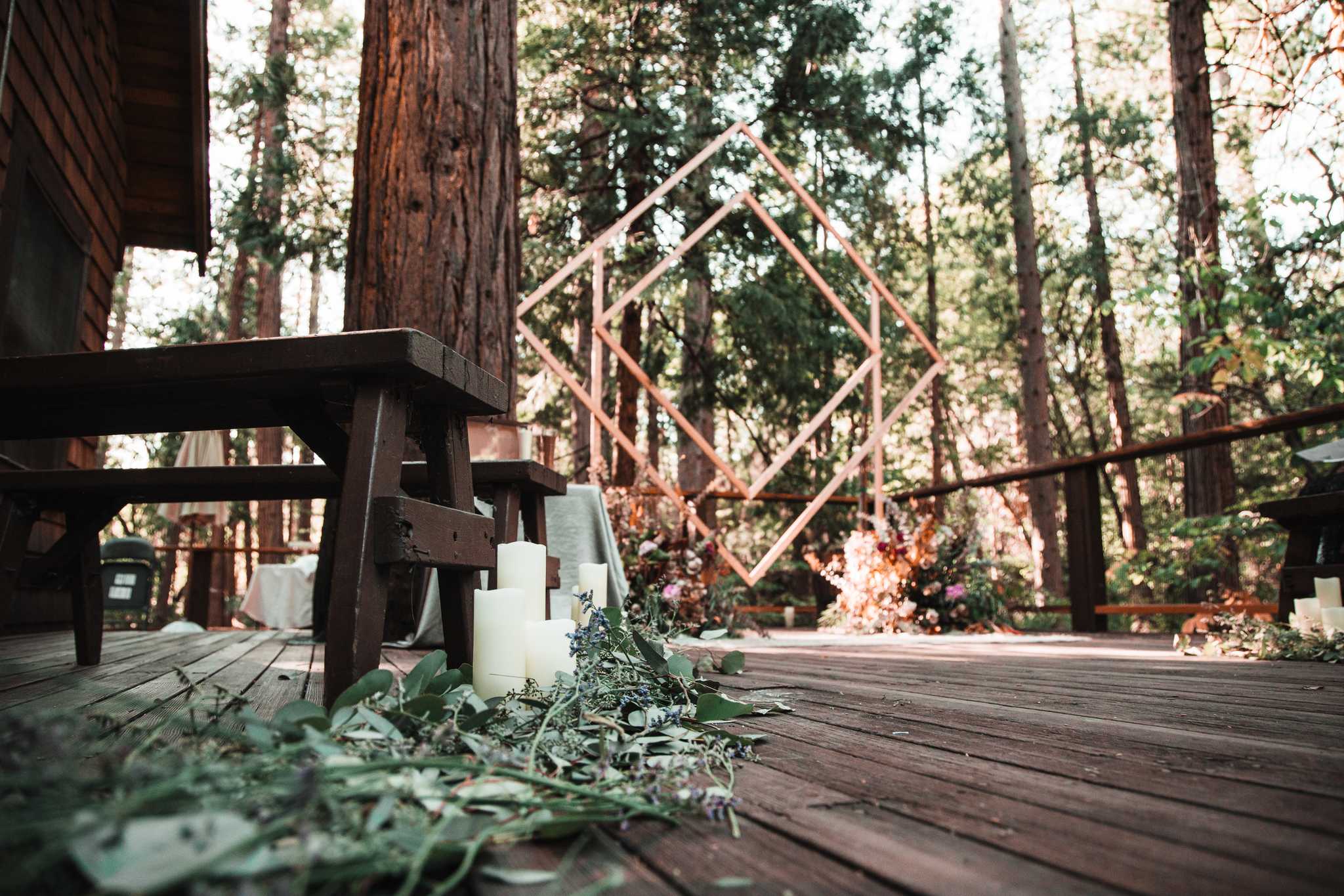 Erika's and Ken's Ceremony, Idyllwild, California