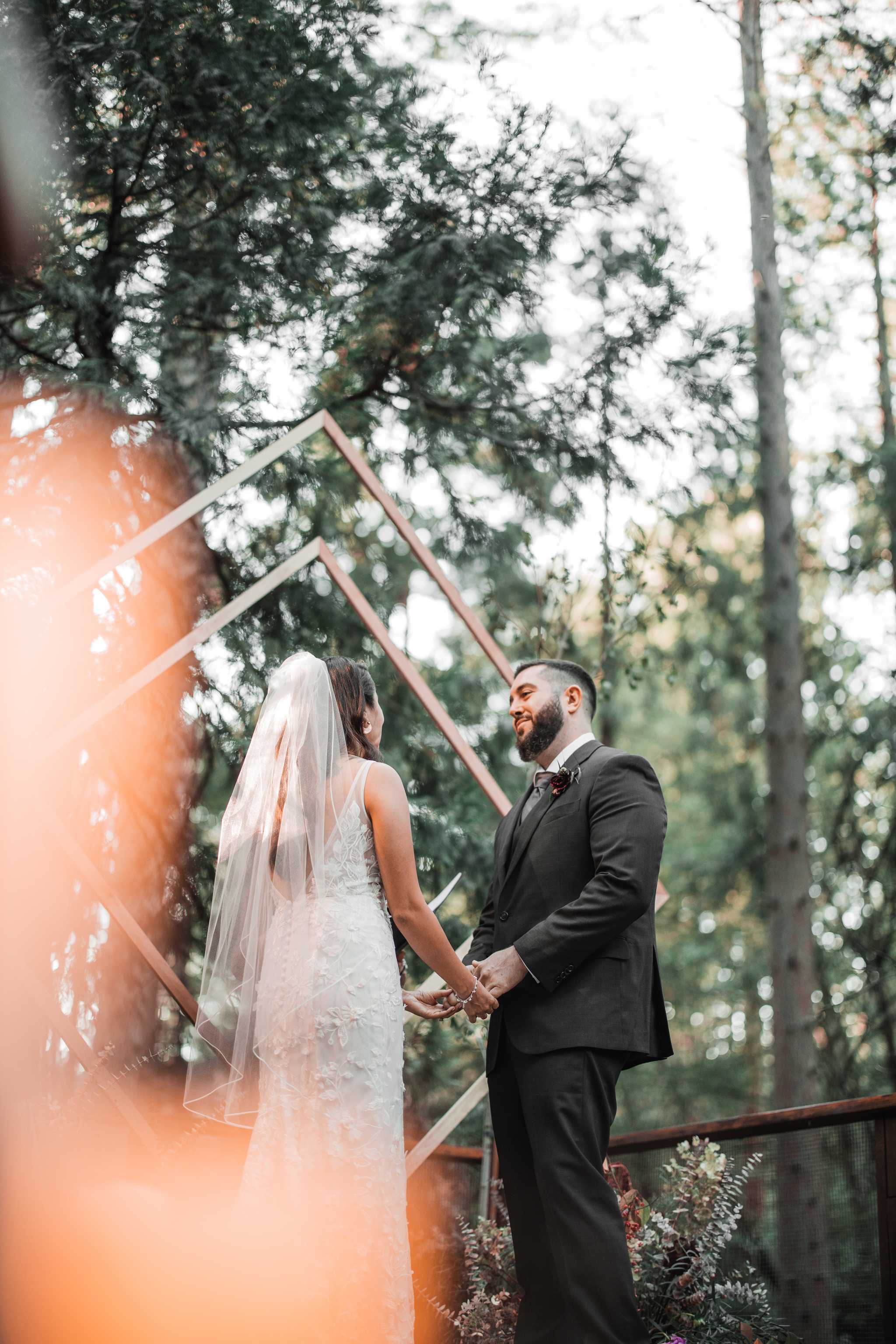 Erika's and Ken's Ceremony, Idyllwild, California