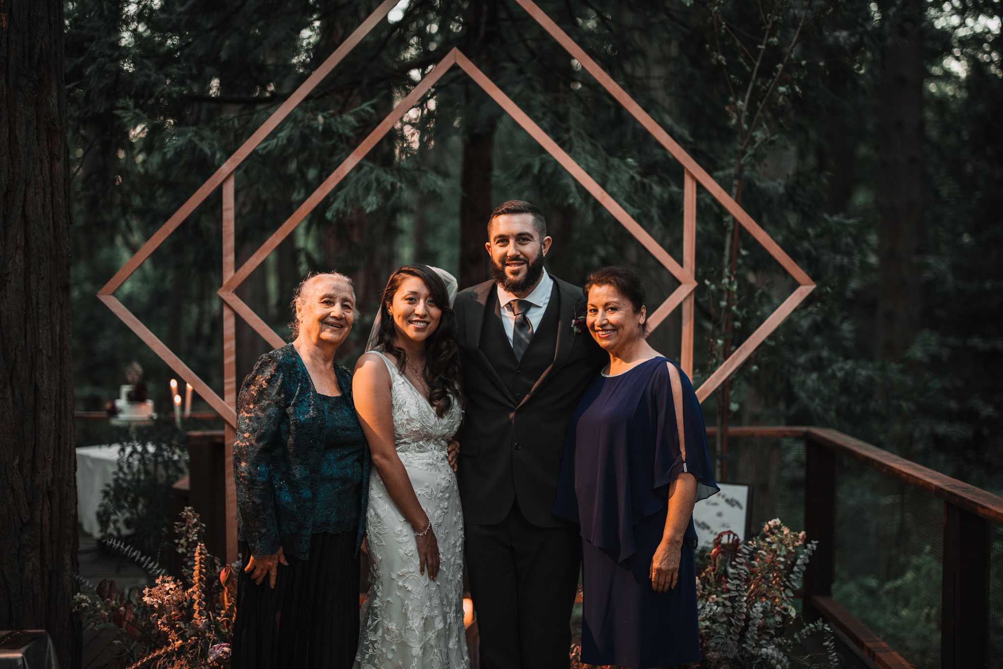 Erika's and Ken's Family, Idyllwild, California