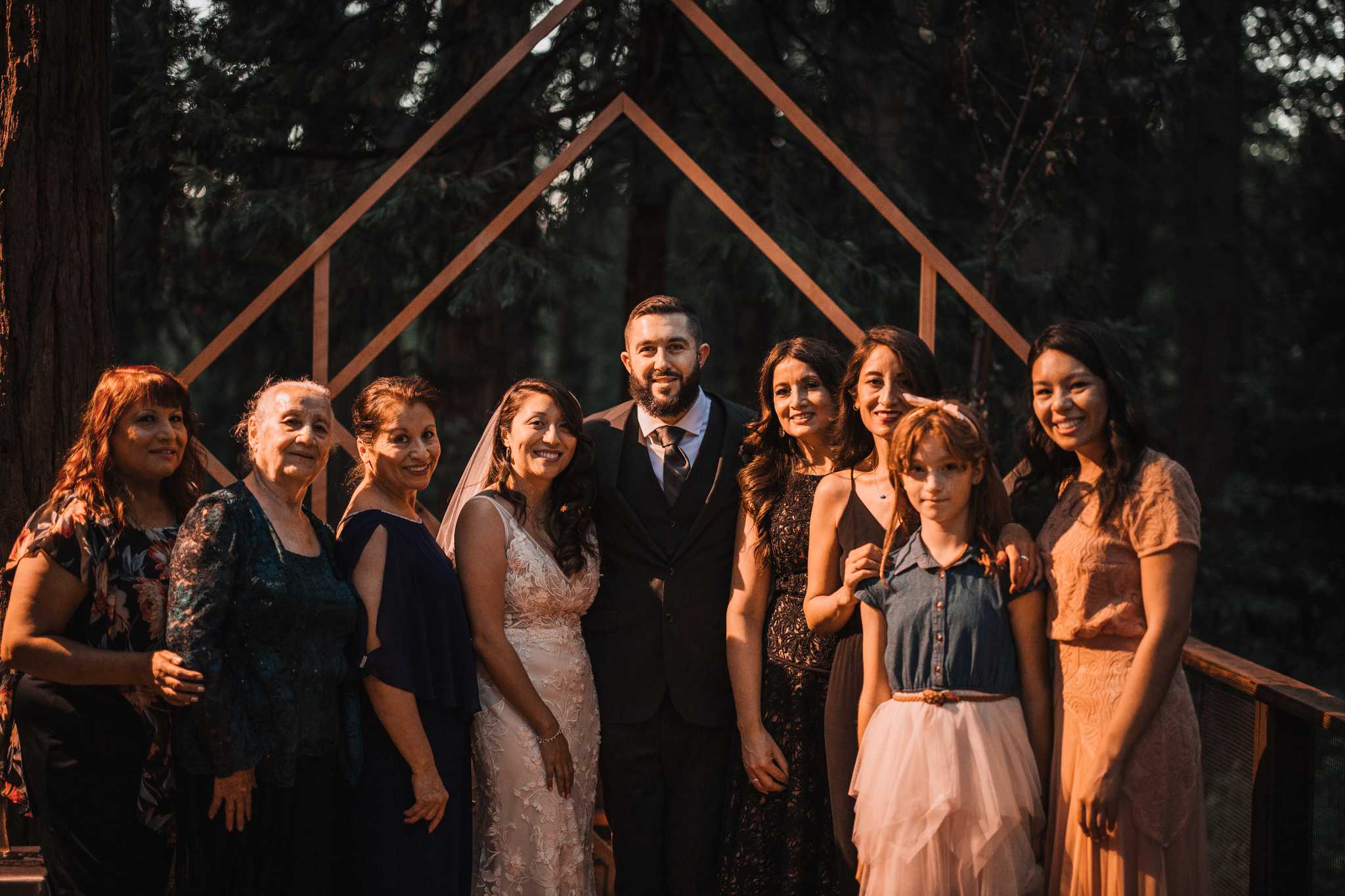 Erika's and Ken's Family, Idyllwild, California