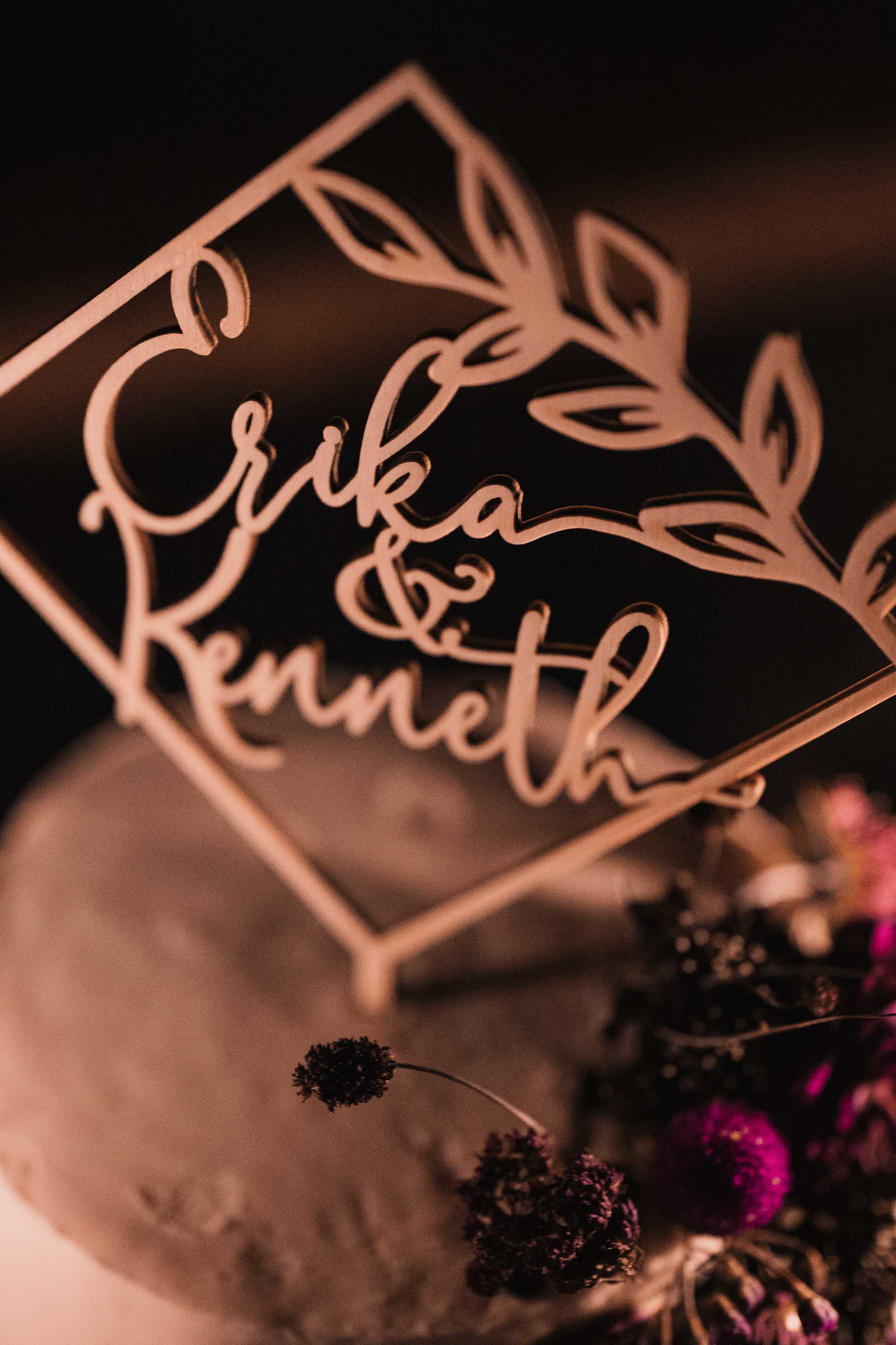 Erika's and Ken's Reception, Idyllwild, California