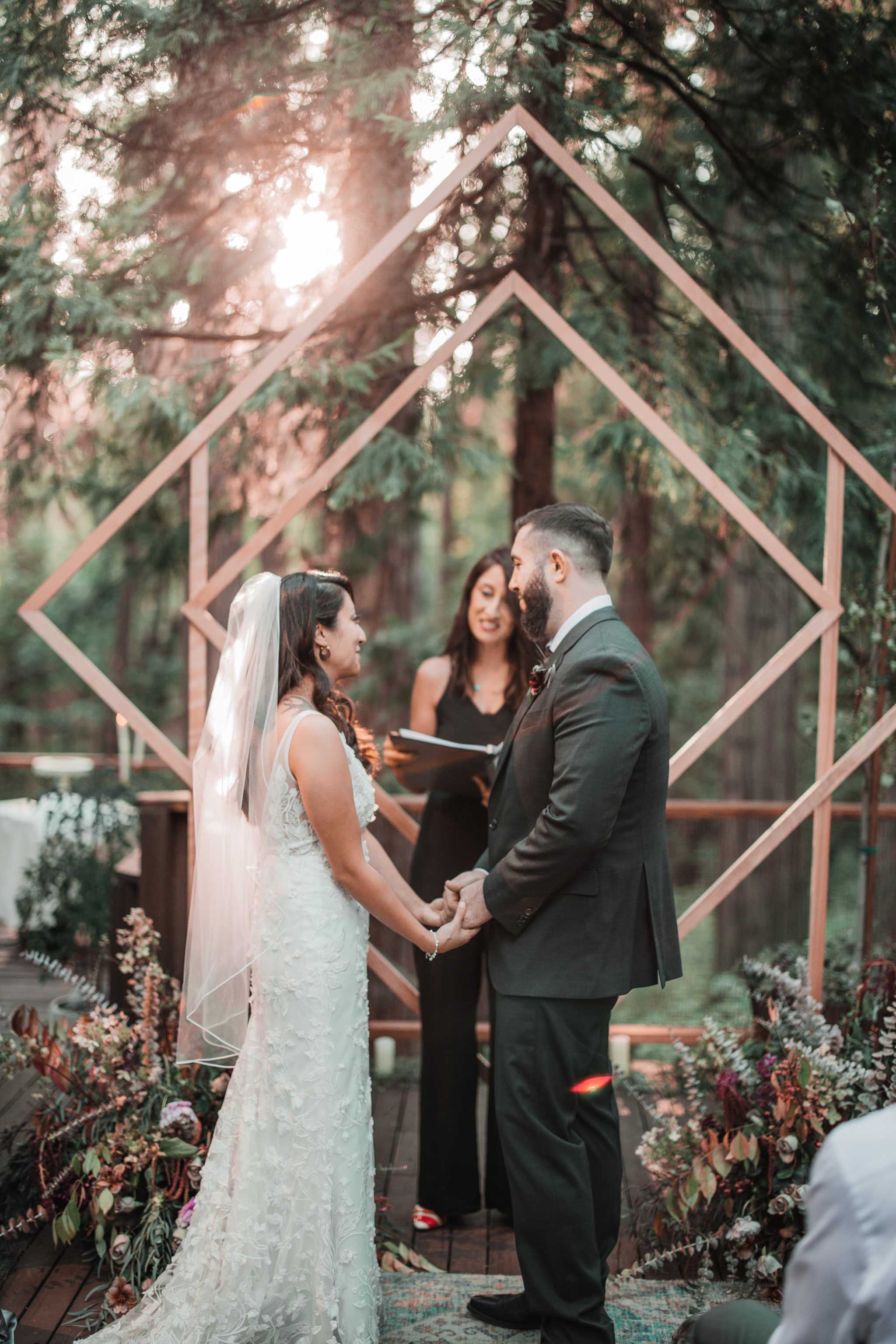 Erika's and Ken's Ceremony, Idyllwild, California