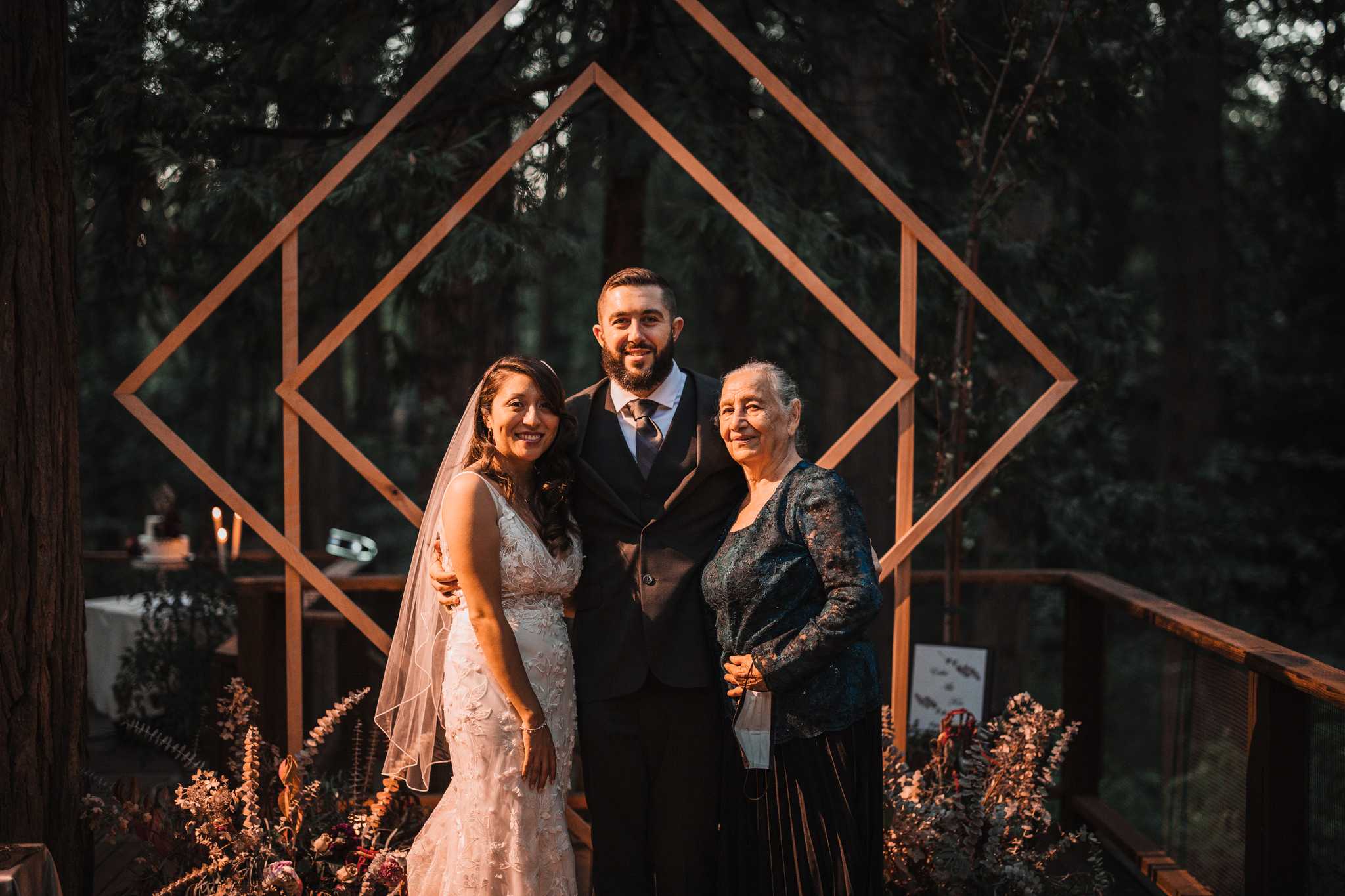 Erika's and Ken's Family, Idyllwild, California