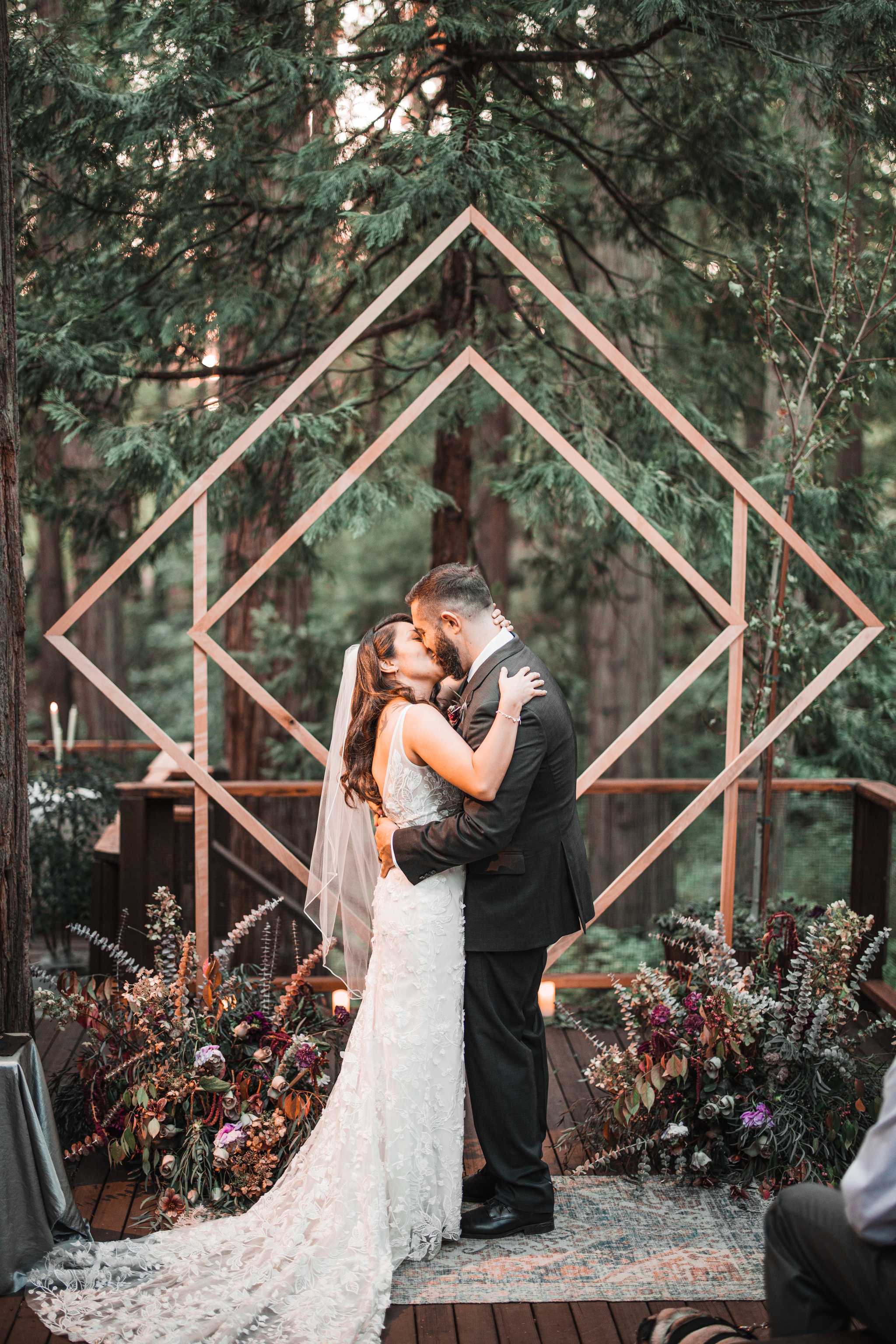 Erika's and Ken's Ceremony, Idyllwild, California