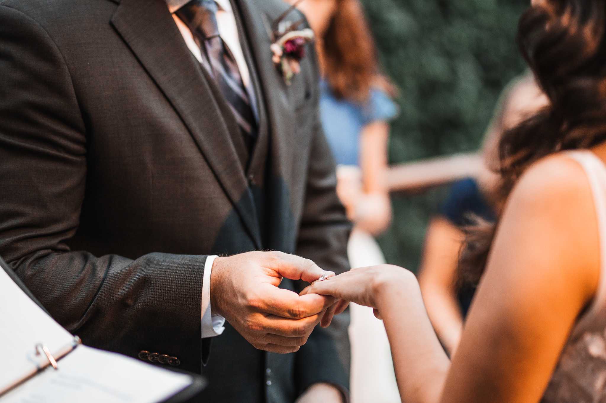 Erika's and Ken's Ceremony, Idyllwild, California