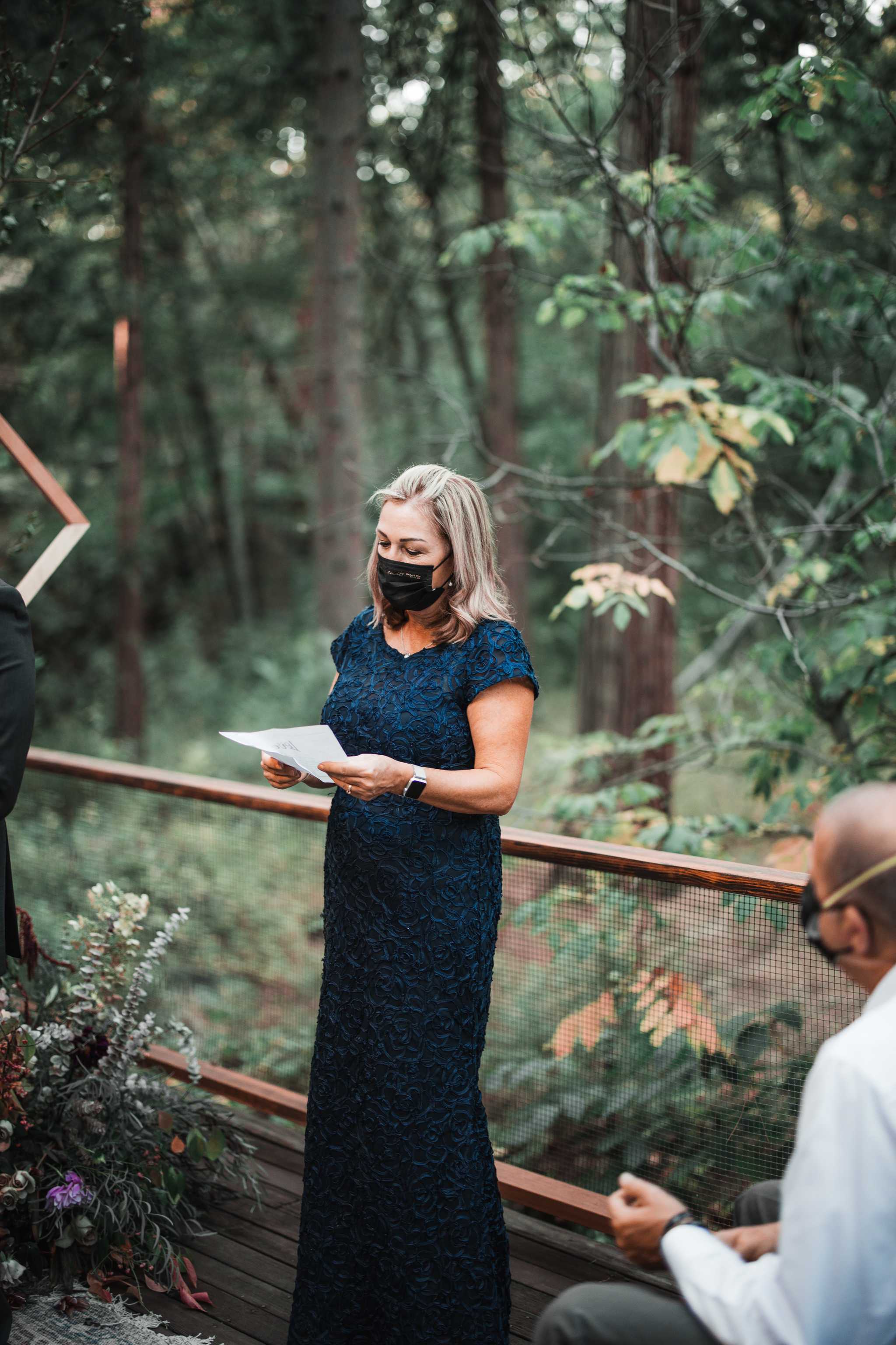 Erika's and Ken's Ceremony, Idyllwild, California